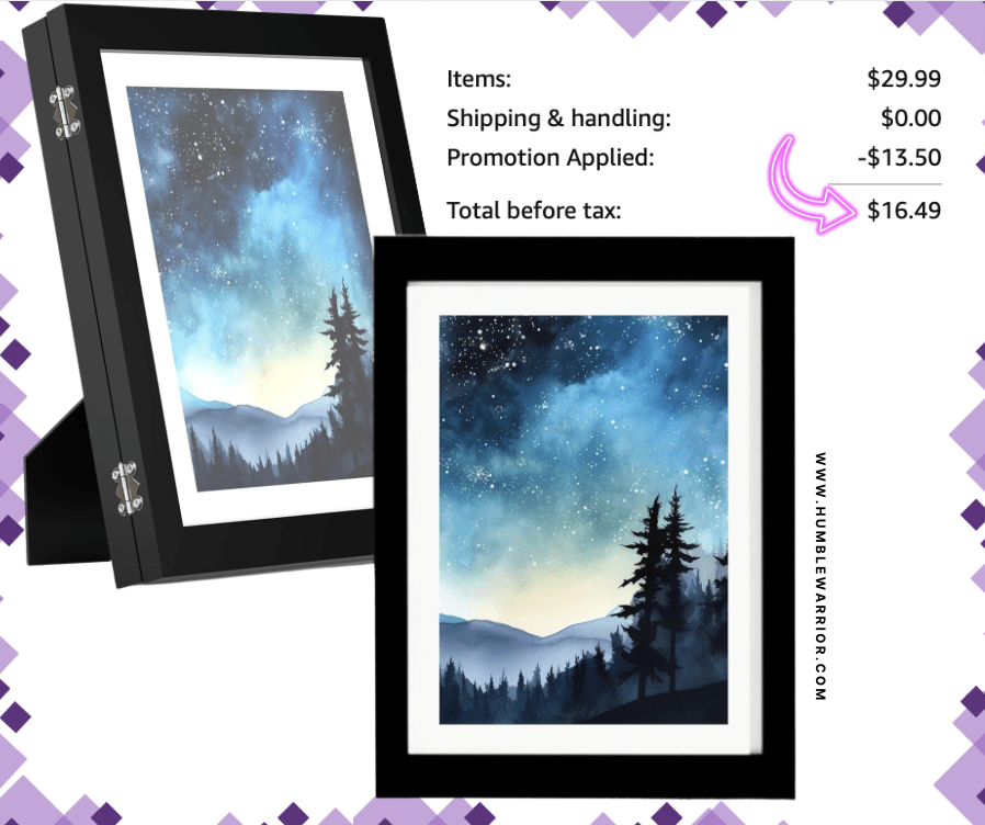 Orionstar 2-Pack of Front-Opening Picture Frames!
